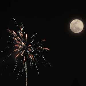 月·风·花·谷（【羽肿】windy hill＆花火が瞬く夜に＆【树阳】月と花火）