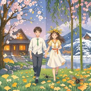 四季的信笺-随缘