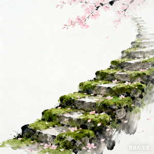 苔阶落英