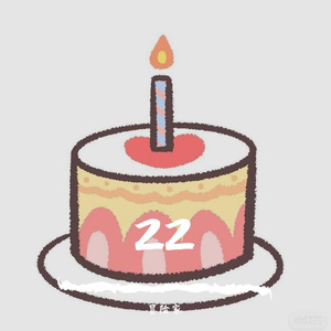 22岁