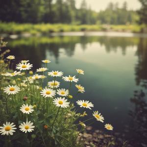 У зеленому Гаї розквітли  ромашки польов by @exhilaratingrecord3565