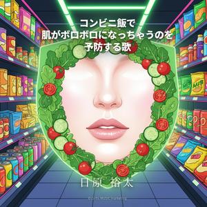 コンビニ飯で肌がボロボロになっちゃうのを予防する歌