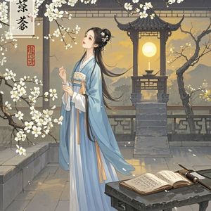 惜春谣，梨雪词