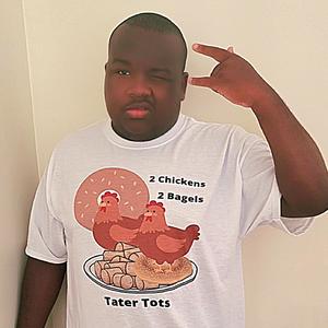 2 Chickens 2 Bagels Tater Tots