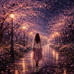 혼자 걷는 봄길이 더 길게 느껴져 (Walking Alone Feels Longer Tonight)