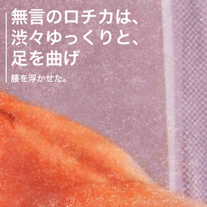 無言のロチカは、渋々ゆっくりと、足を曲げ腰を浮かせた。