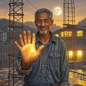 掌纹里的光_东方水墨