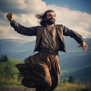 Mtiuluri Georgian Lezginka Kavkaz Dance