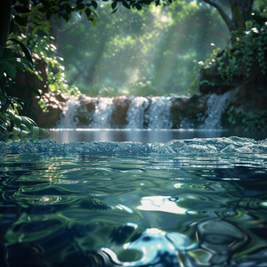 Soothing River Yoga Session