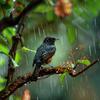 oh, the joy. - Binaural Harmony with Rain and Birds