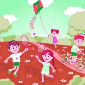 小朋友的快乐很简单