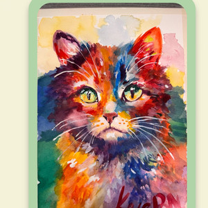 にじんだ世界の真ん中で