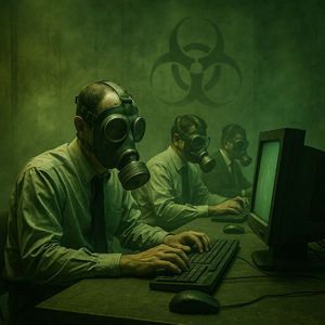 《這裡有毒／Office Toxic》 by Y-2C