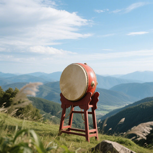 山风伴鼓