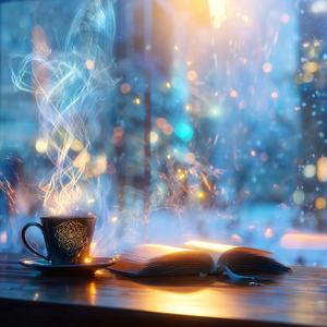 雪の読書席 — Snowlit Reading Table