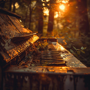 La Armonía Suave Del Piano Se Desliza