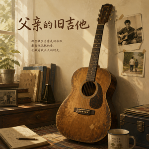 父亲的旧吉他