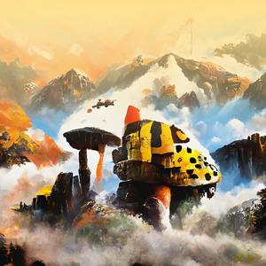 Cold garden in my home