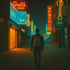 下班路上有点风