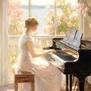 水边的阿狄丽娜（沉浸无损钢琴）
