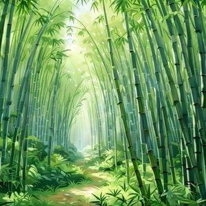 竹林•蝉