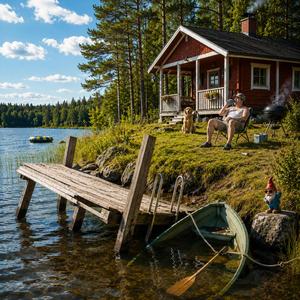 Kesämökillä