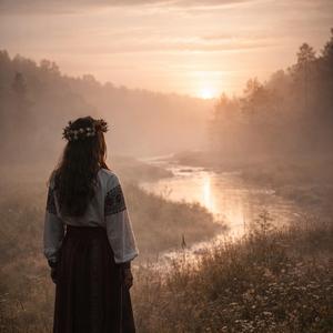 Туман над полем