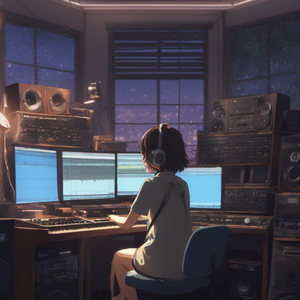 Melodic Moonrise (70 Bpm Lofi Beats)