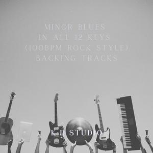 D#m : Minor Blues in (100bpm Rock Style) Guitar Backing Track