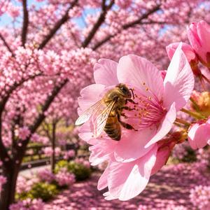 樱花再次绽放满