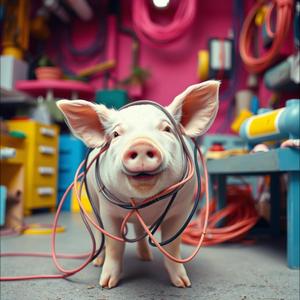 Undankbare Phasen-Schweine