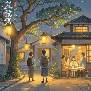 归途灯火-飞鸟