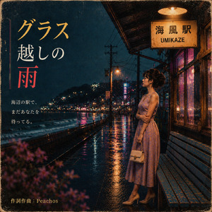 グラス越しの雨