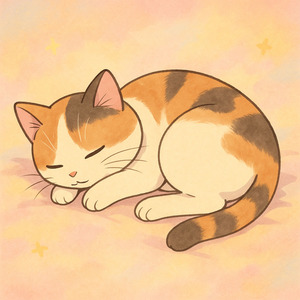 ステンドグラス越しの月明かり