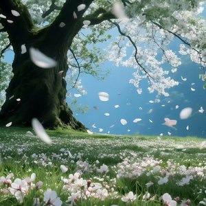 崖间的花