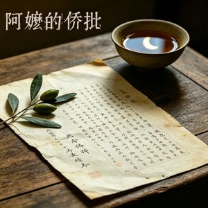 阿嬷的侨批