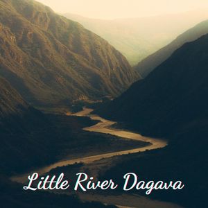 Beyond The Lake She Was Seeding Flax