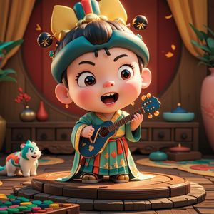 国学成语儿歌《世外桃源》