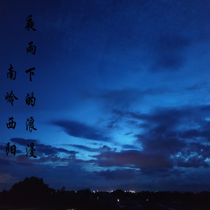 夜月下的浪漫