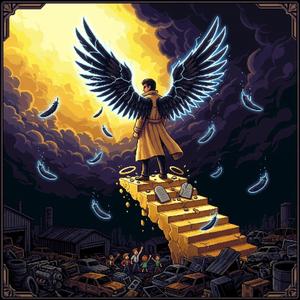 Trench Coat Wings (Rebel With A Halo)