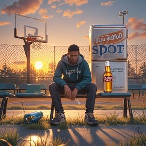 球场边的老地方