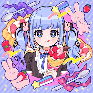 いちごクレープ