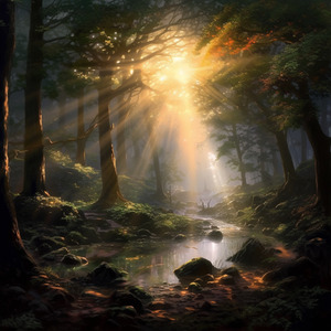 Drone Rain Meditation