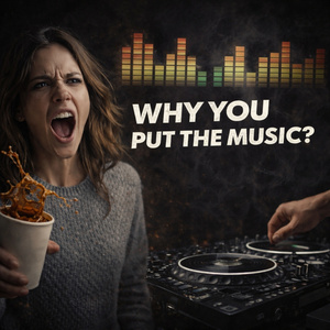 Why you put the music?