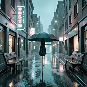 刚见面那天的雨停了