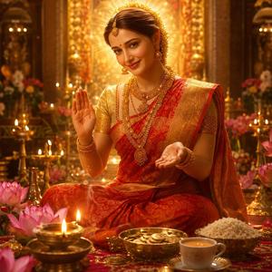 Lakshmi Brings Good Fortune