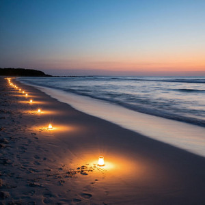 Пляжные огни