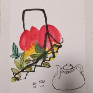 爷爷为我打月饼