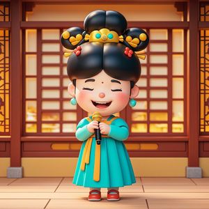 国学成语儿歌《喜形于色》