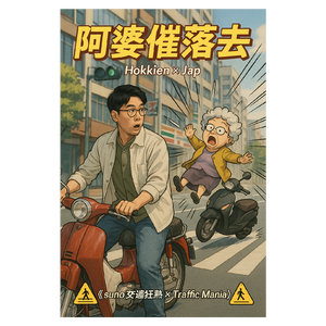 阿婆催落去｜Hokkien x Jap 🚸《suno交通狂熱×Traffic Mania》🚸 by 🔱AL ren